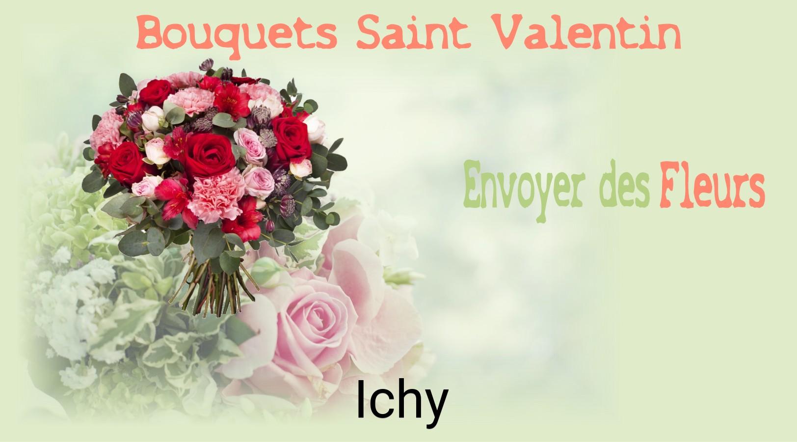 Roses de Saint-Valentin livrées à Ichy